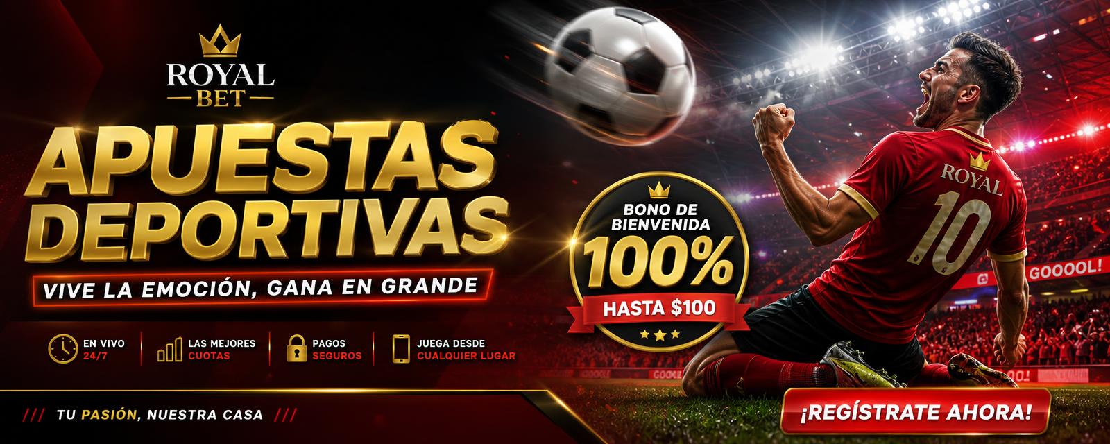Apuestas deportivas con bono de bienvenida